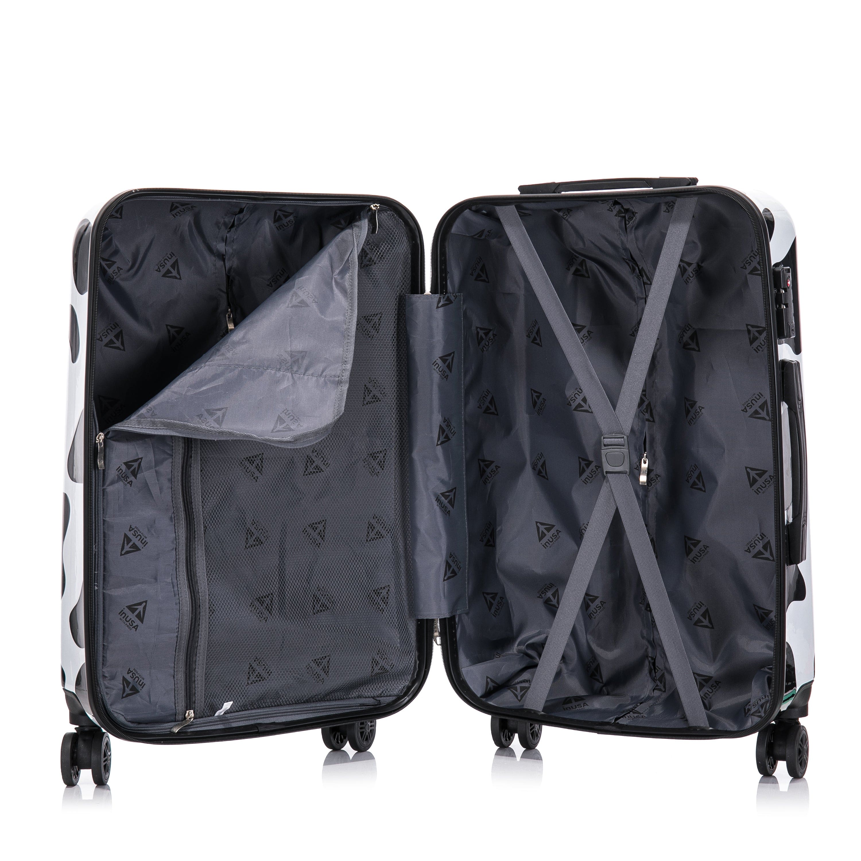 InUSA Prints lightweight hardside Spinner Luggage 28