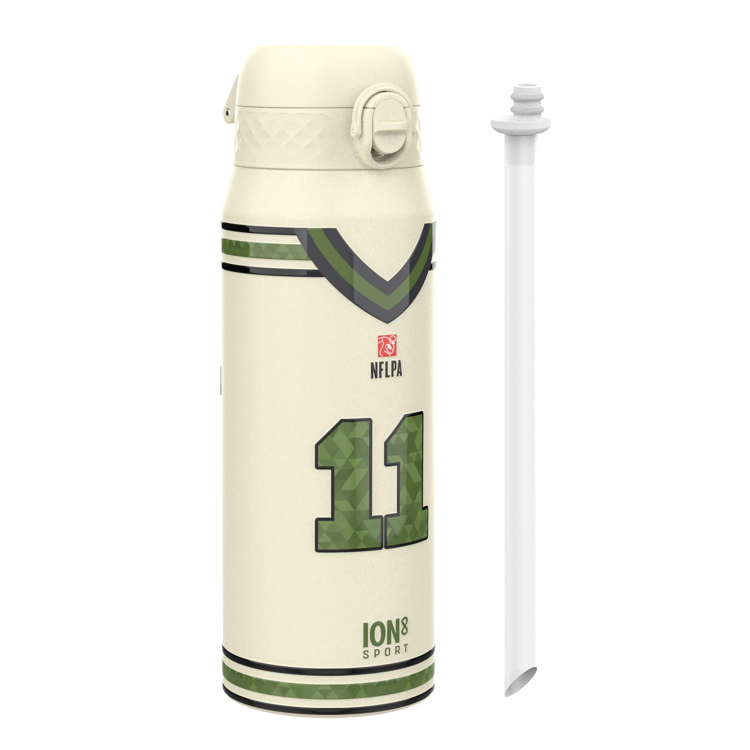 Ion8 - NFL PA Thermal Steel Water Bottle - Icon Series - Ivory