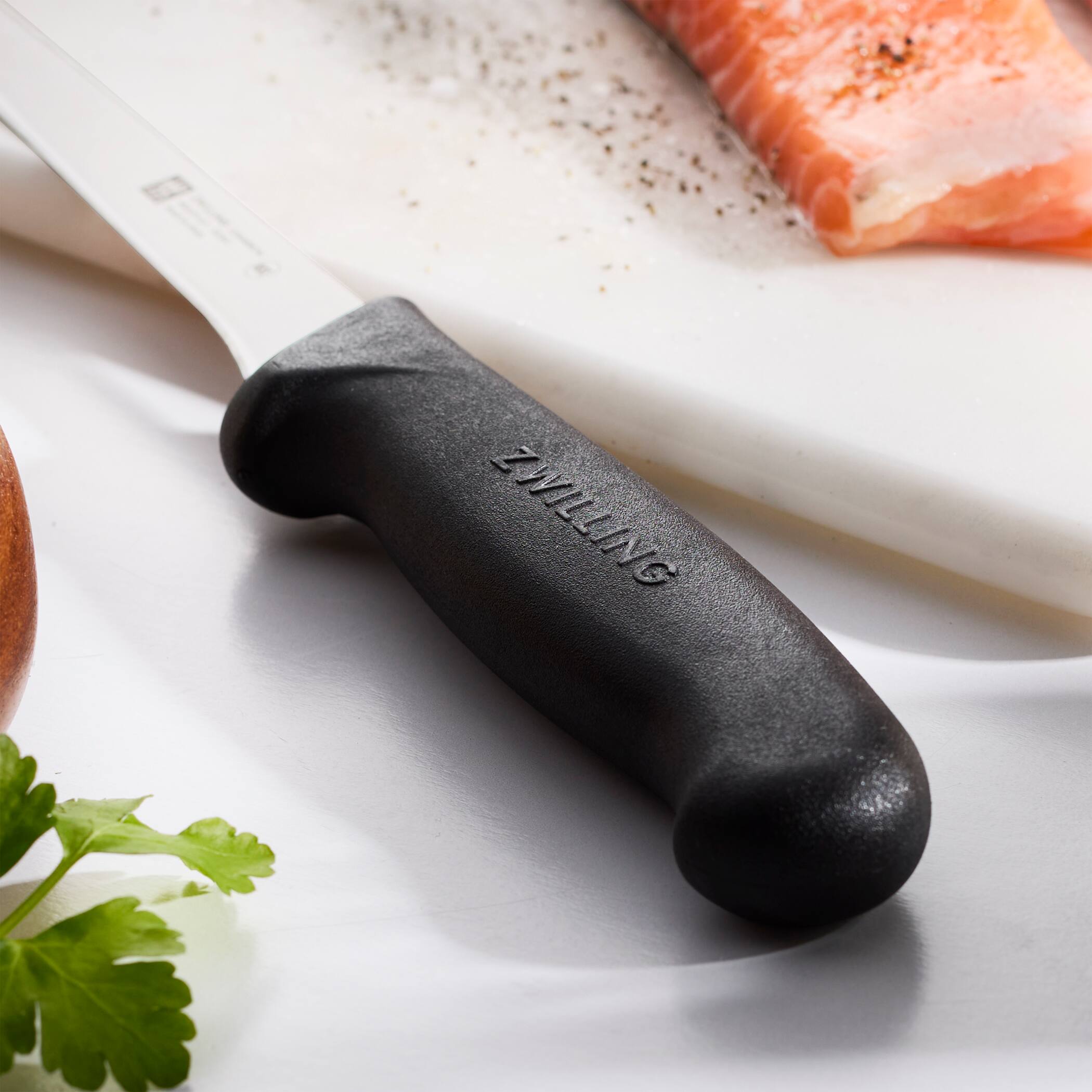 Alt View 3. ZWILLING - ZWILLING Commercial 6-inch Flexible Boning Knife - Black.