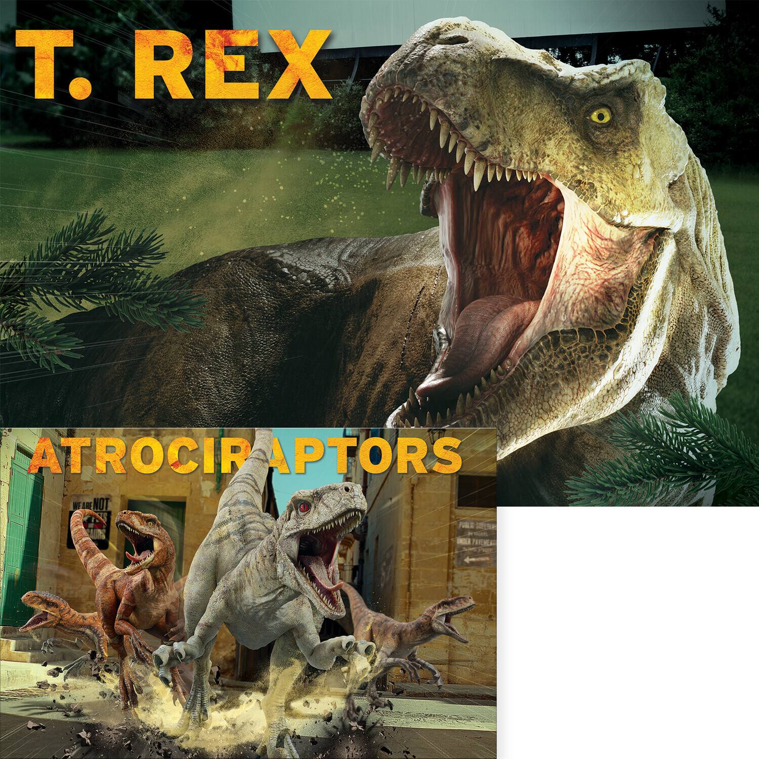 T. REX ATROCIRAPTORS