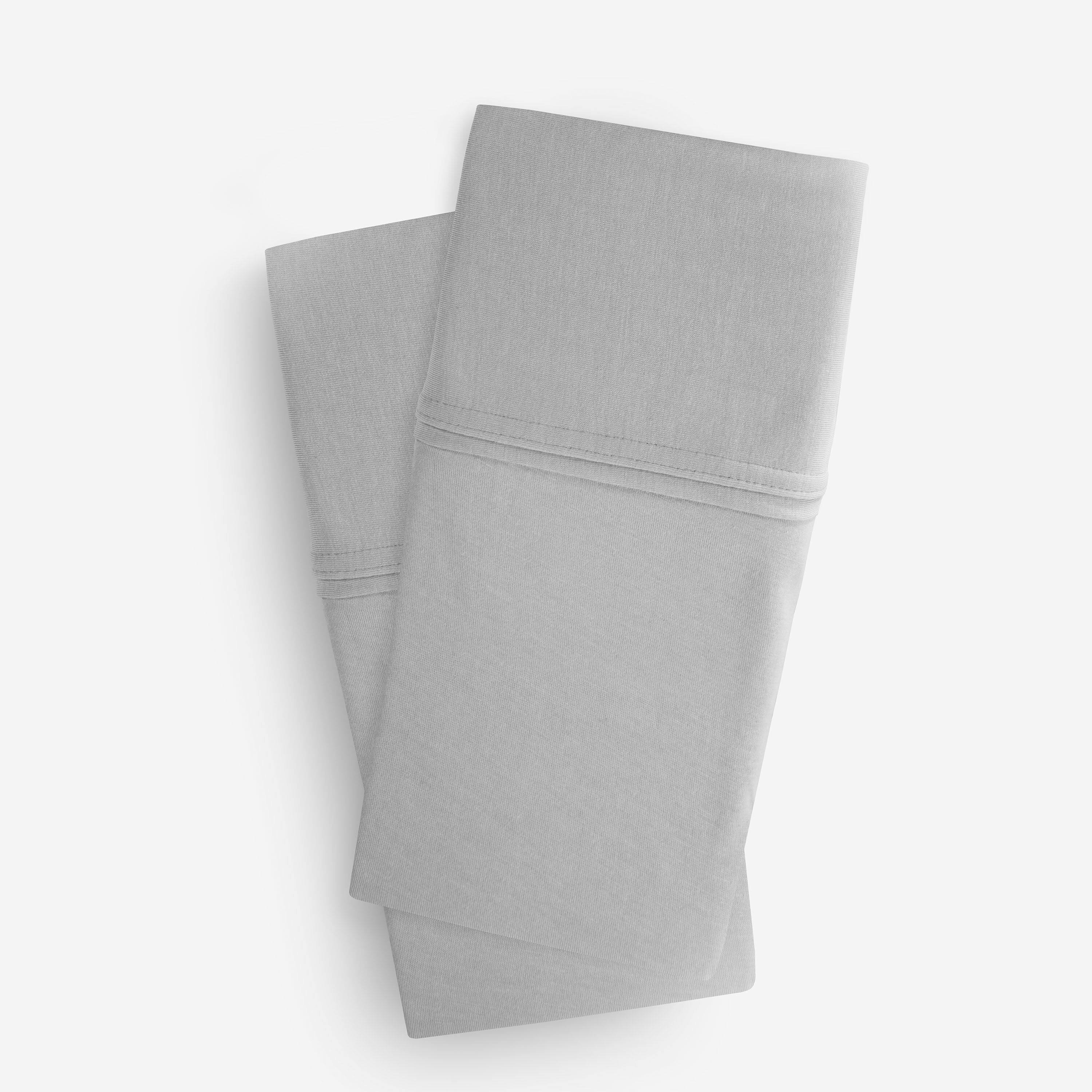 Back. Bedgear - Hyper-Wool Flannel Pillowcase Set - Medium Beige, Queen - medium-beige.
