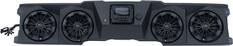 Front. MB Quart - 6.5-Inch Coaxial Marine Speakers with Titanium Dome Tweeters (Pair) - Black.
