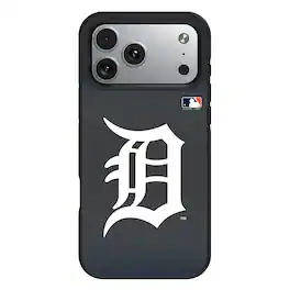 Keyscaper - MLB - Detroit Tigers Bump Case with 8.2ft Drop Protection - 16 - Black