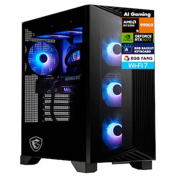MSI Aegis ZS2 Desktop PC (AMD Ryzen 9 9900X, 32GB DDR5, 2TB SSD MSI Aegis ZS2 Desktop PC (AMD Ryzen 9 9900X, 32GB DDR5, 2TB SSD