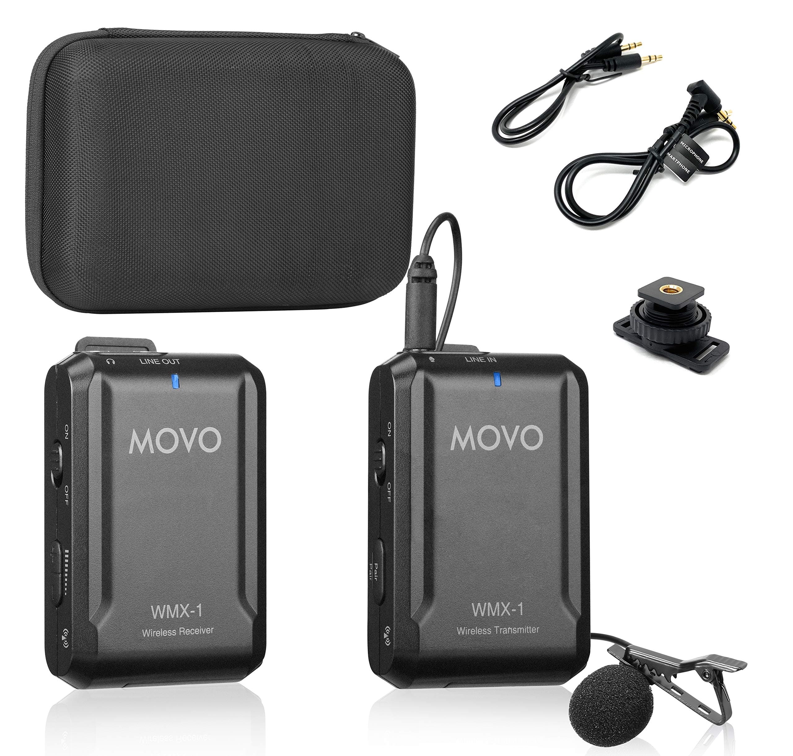 MOVO WMX-1 Wireless Receiver  
MOVO WMX-1 Wireless Transmitter  

LINE OUT  
LINE IN  

3S ARTRHONE N  
LINE OUT  
LIFE D%  
CN4  
MOVO C  
MOVO OFF LP  

0-Ta