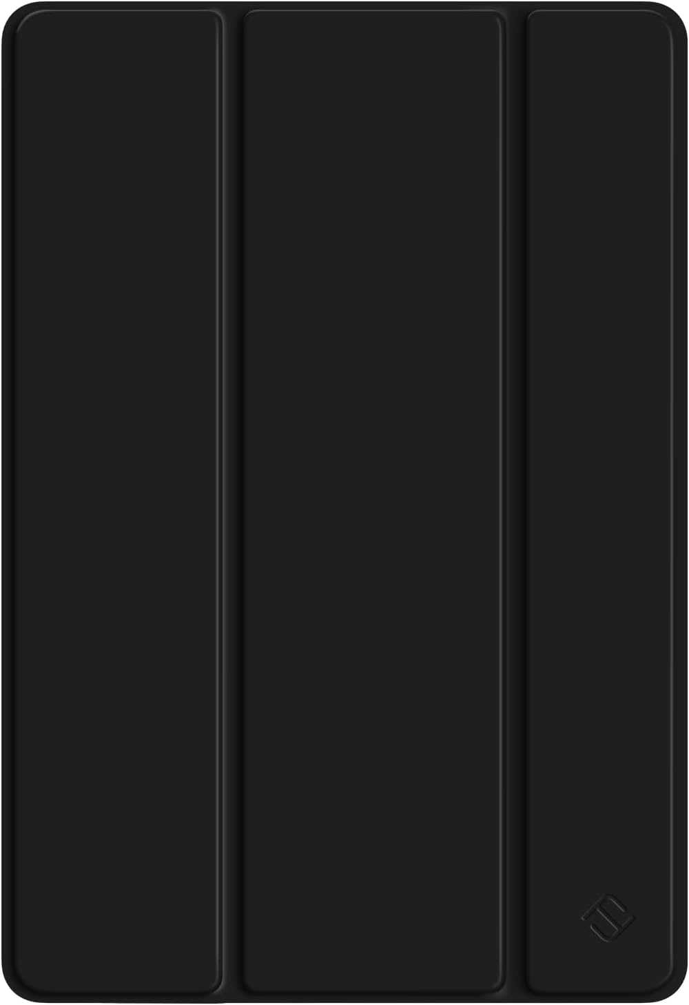 Alt View 5. Fintie - Slim Case for Samsung Galaxy Tab S10+ / Tab S9 FE+ / Tab S9+, Clear Transparent Back Shell Shockproof Cover - Black.