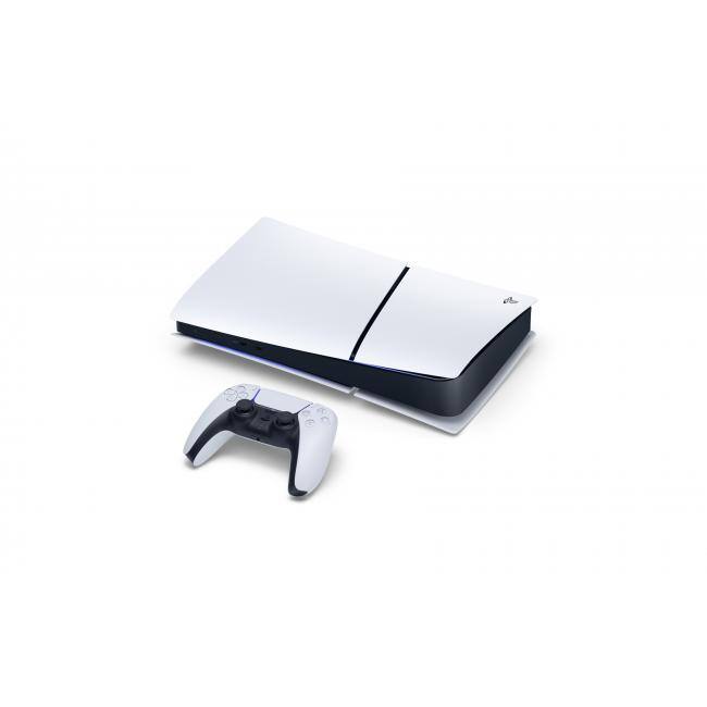 Alt View 2. Sony - PlayStation 5 Digital Edition + PlayStation 5 DualSense Wireless Controller Starlight Blue - Includes PS5 Console & - White.