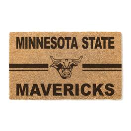 Jardine - Minnesota State Mavericks 18" x 30" Team Logo Doormat - Brown