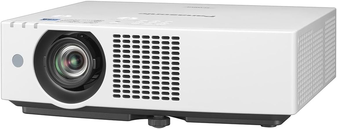 Left. Panasonic - Panasonic PT-VMZ51S LCD Projector - 16:10 - Ceiling Mountable, Floor Mountable - White - 1920 x 1200 - Front, Rear - 1.07 Billion Colors (30-bit).