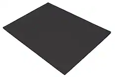 Front. Tru-Ray - 18" x 24" Construction Paper, 50 Sheets - Black.
