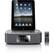 Alt View Standard 20. Philips - Alarm Clock Radio with Apple® iPad®, iPhone® and iPod® Dock - Gunmetal.