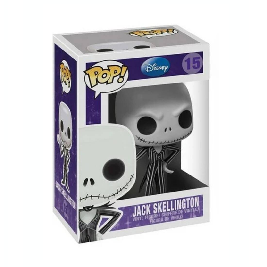 Top Disney Pp POP! 15 Jack Skellington Chiffre de Vinyle Vinyl Figure/ de Vinilo Figura