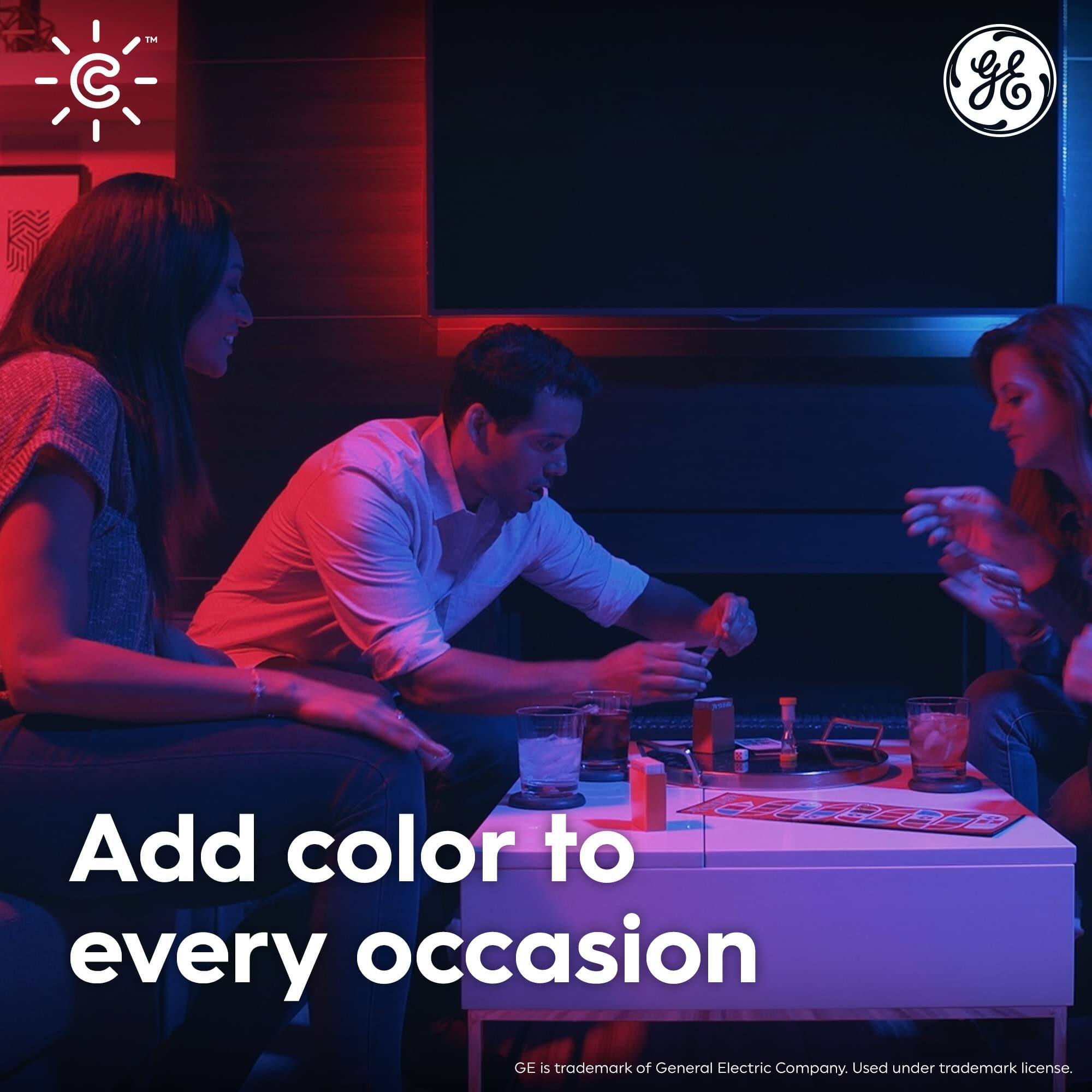 Add color to every occasion

GE is a trademark of General Electric Company. Used under trademark license.