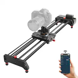 GVM - SLIDER-80 31.5" Wireless Professional Video Carbon Fiber Motorized Camera Slider