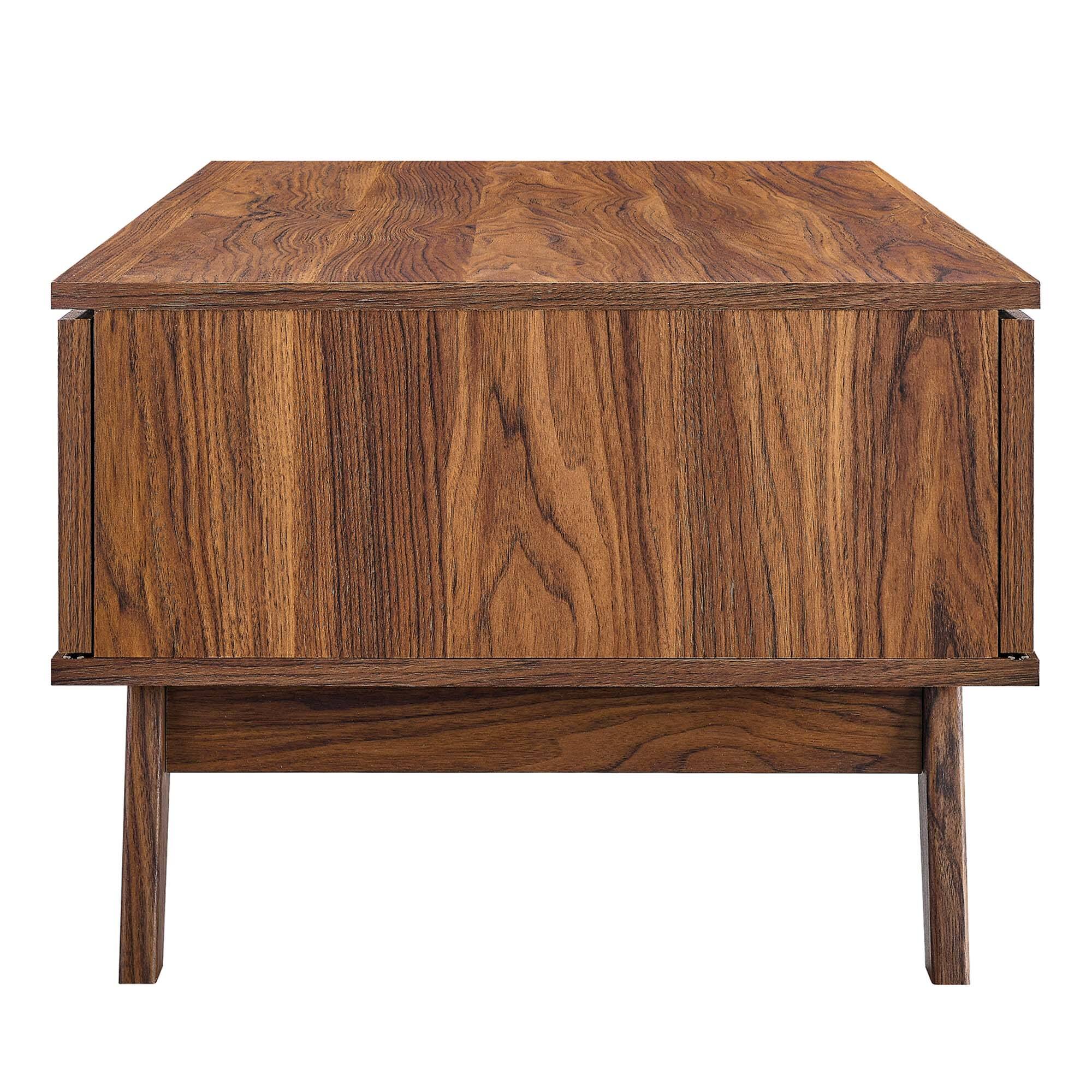 Alt View 1. Modway - Soma Coffee Table by Modway - Walnut.