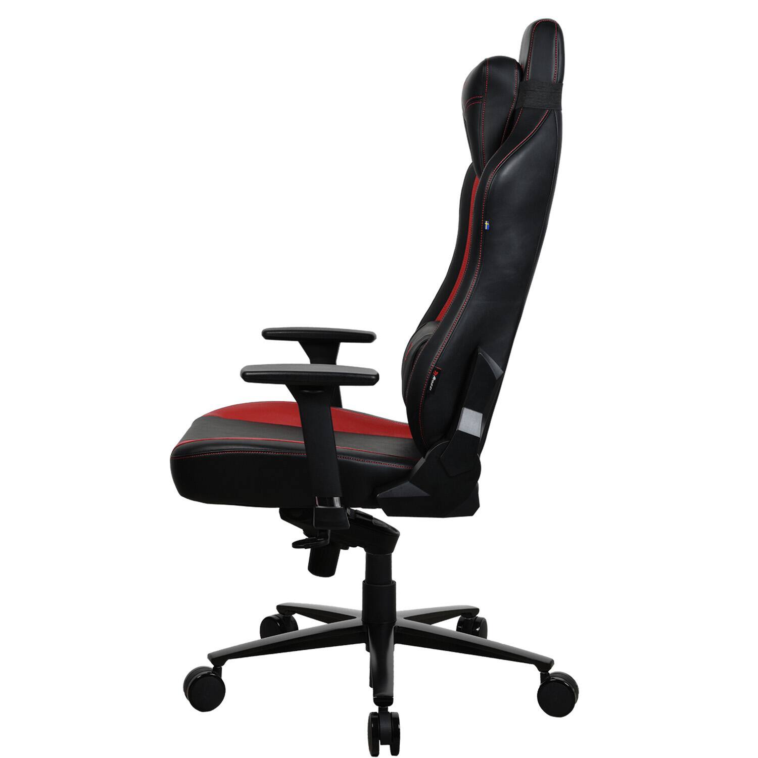 Alt View 11. Arozzi - Vernazza Soft PU Gaming Chair - Red.