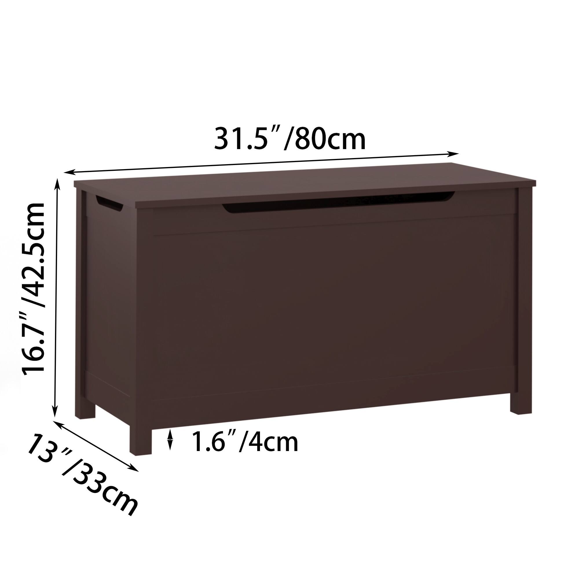 16.7" / 42.5cm  
13" / 33cm  
31.5" / 80cm  
1.6" / 4cm