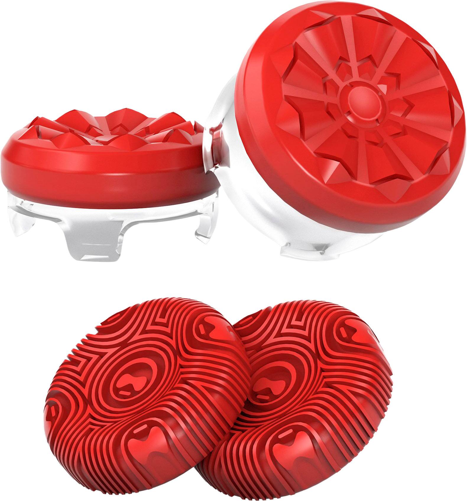 Back. KontrolFreek - GamerPack Thumbsticks, Xbox/Xbox Series X - Red.
