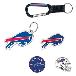WinCraft - Buffalo Bills 5-Pack Key Ring and Fridge Magnet Set - Multicolor