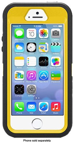  OtterBox - Defender Series Hybrid Case and Holster for Apple® iPhone® SE, 5s and 5 - Hornet