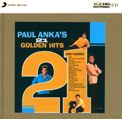  Paul Anka's 21 Golden Hits [CD]