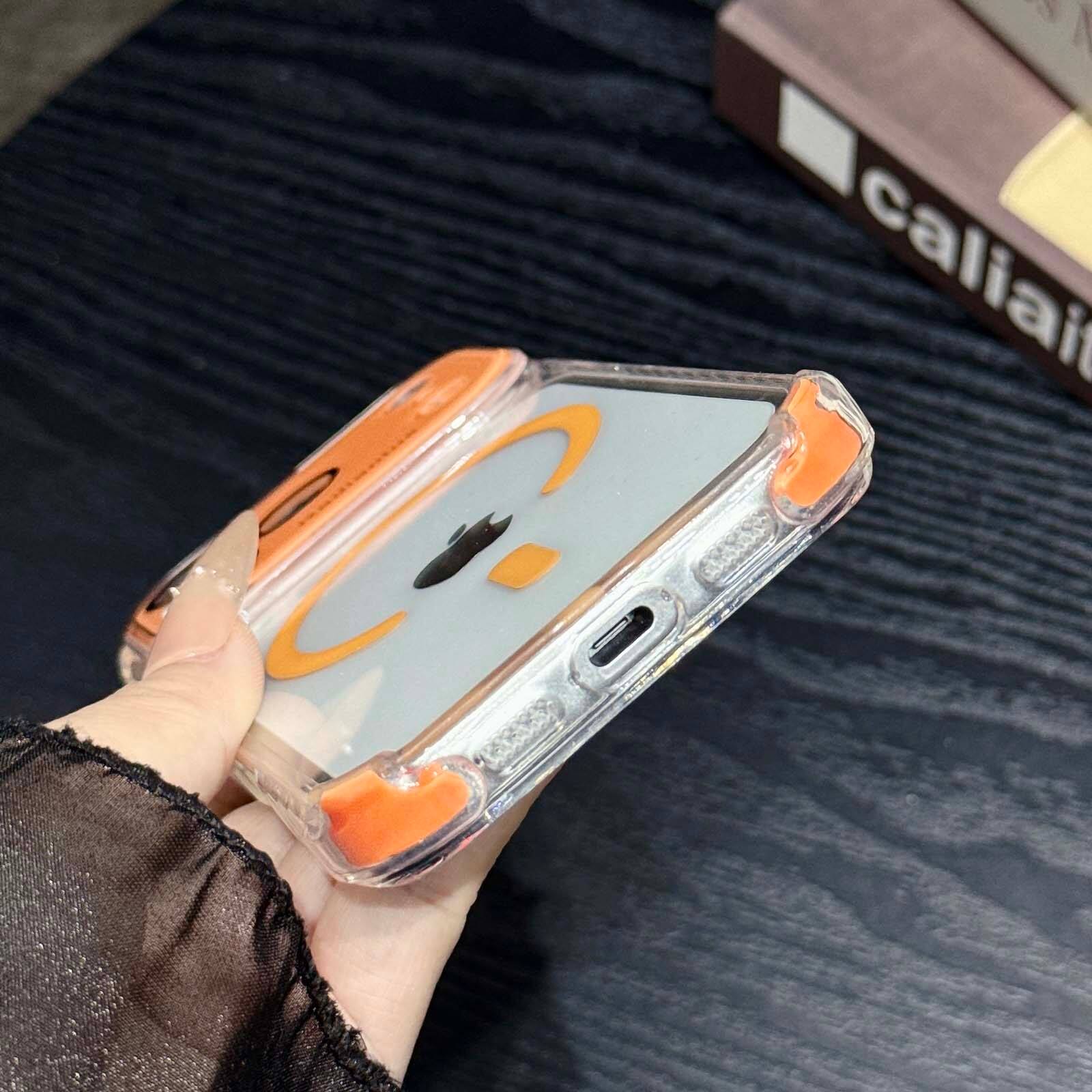 Alt View 2. UUCOVER - Magnetic Case for Apple iPhone 18 Pro Max with Camera Lens Protector, Compatible with MagSafe, Drop-Proof Clear Cover - Skyblue.