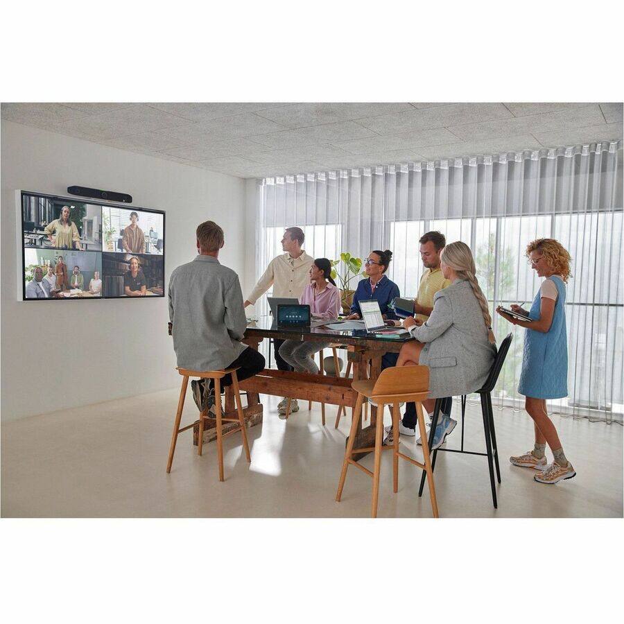 Alt View 3. HP - Poly TC10 Black Touch Controller GSA/TAA - For Video Conferencing, Meeting Space, Audio Conferencing - 1 x Network - Black.