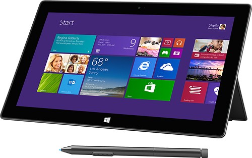  Microsoft - Surface Pro 2 - 64GB - Dark Titanium