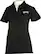 Angle Standard. Gibson - Women's Polo Shirt (Medium) - Black.