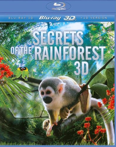  Secrets of the Rainforest 3D [3D] [Blu-ray] [Blu-ray/Blu-ray 3D] [2013]