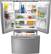 Alt View Standard 1. Samsung - Clearance 28.5 Cu. Ft. French Door Refrigerator with Thru-the-Door Ice and Water - Stainless-Steel.