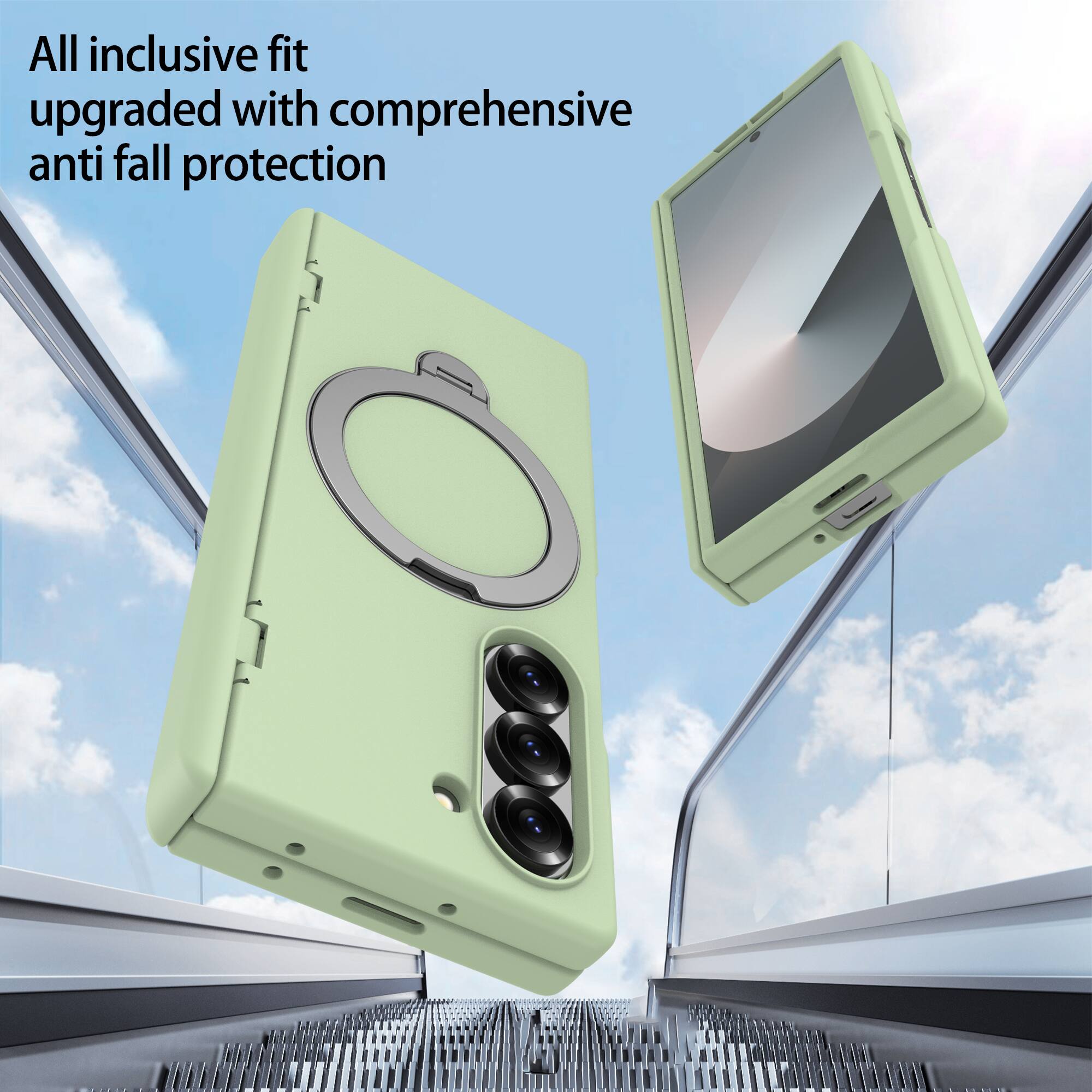 All inclusive fit upgraded with comprehensive anti fall protection