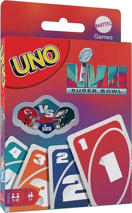 Mattel - Games - UNO - Super Bowl - GAMES (MISC) - Multicolor