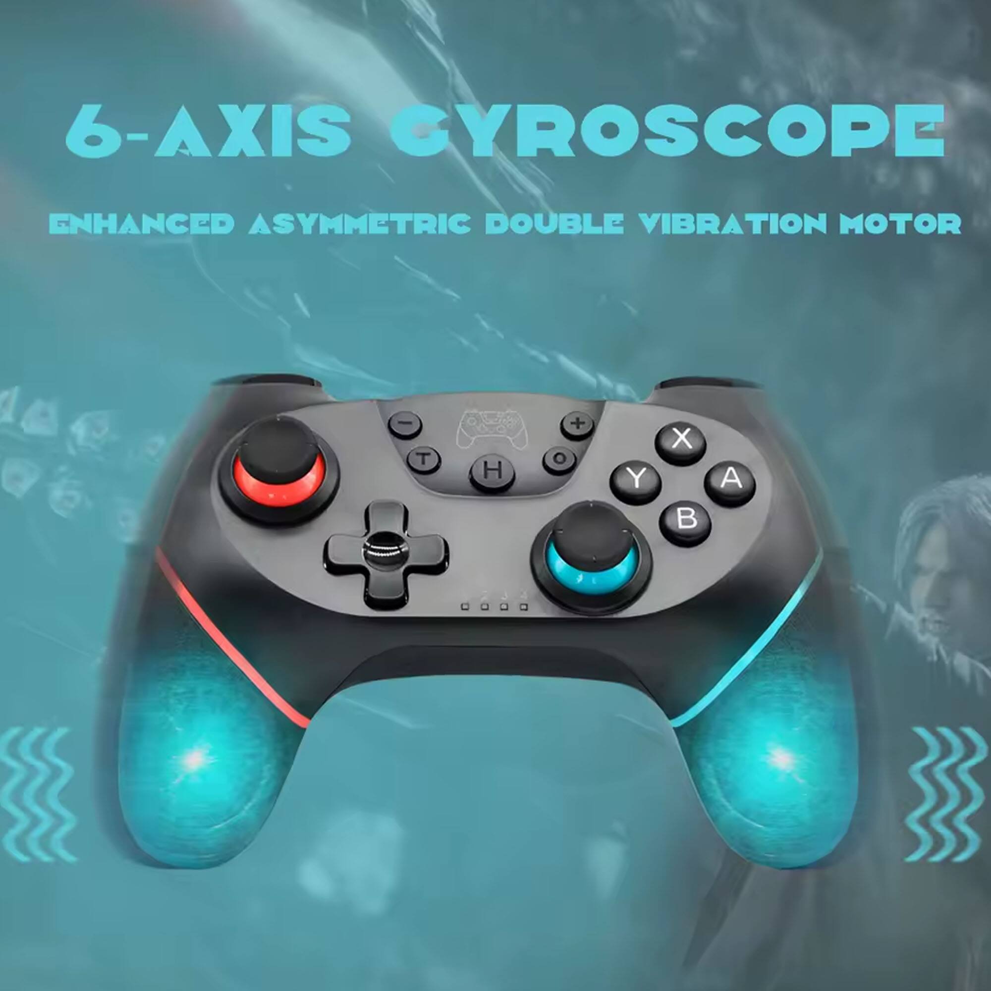 6-AXIS GYROSCOPE  
ENHANCED ASYMMETRIC DOUBLE VIBRATION MOTOR