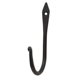 BreeBe - *Large Wrought Iron Spade Hook - Black