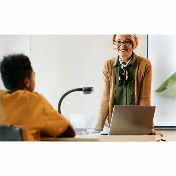 Alt View 5. AVerMedia - AVer Portable Flexarm Document Camera - 0.32" CMOS - TAA Compliant - Black.