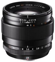 Fujifilm - XF 23mm f/1.4 R Wide-Angle Lens - Black - Front_Zoom