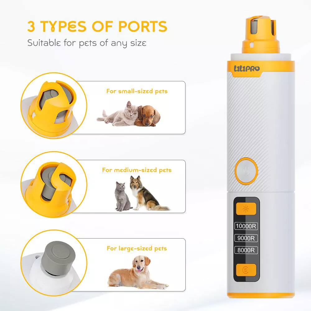 3 TYPES OF PORTS Suitable for pets of any size

For small-sized pets
For medium-sized pets
For large-sized pets
LIUIPRO
10000R
9000R
8000R