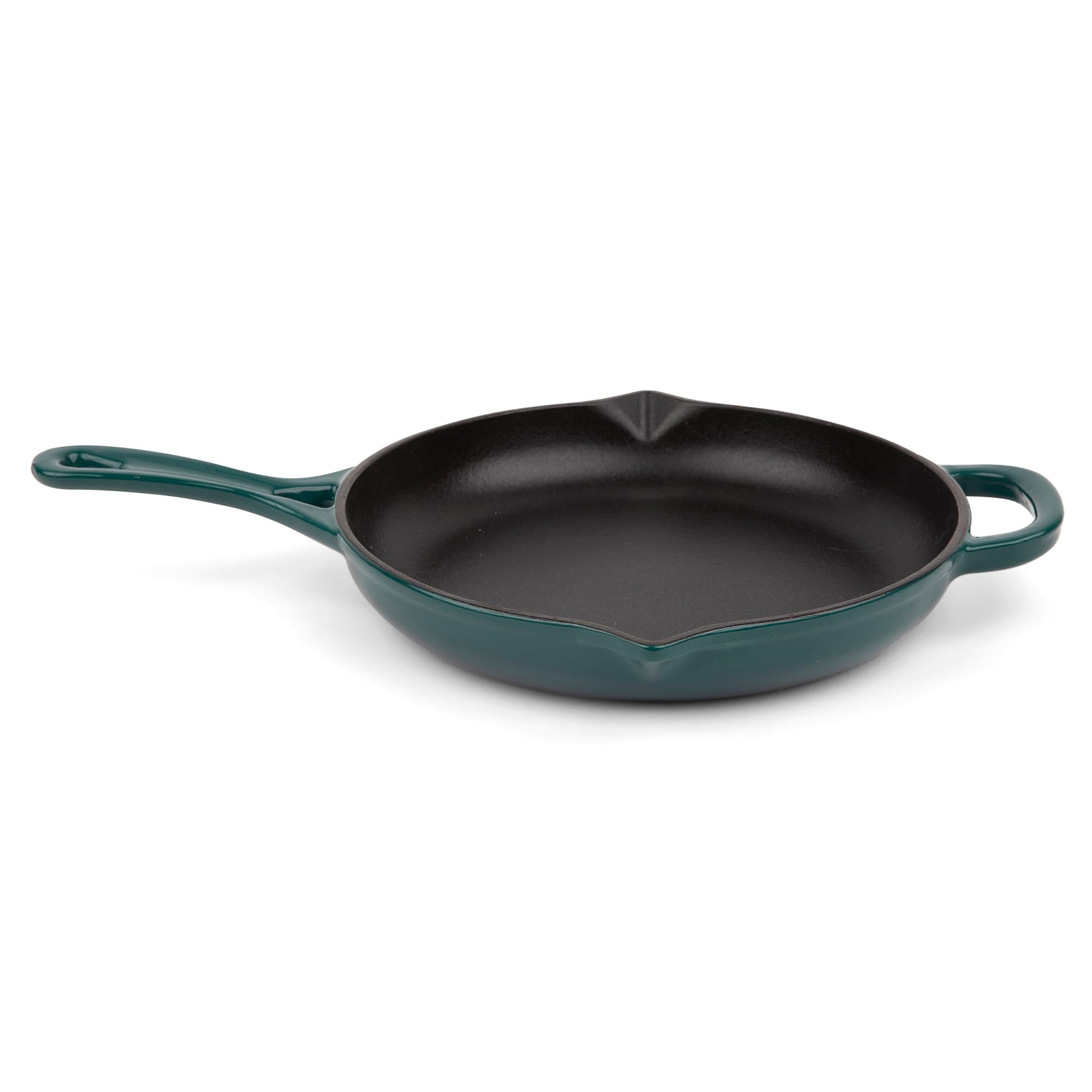 Front. Larder & Vine - 10 in Enameled Cast Iron Skillet - Bondi.