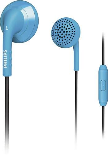Front Standard. Philips - Earset - Blue.