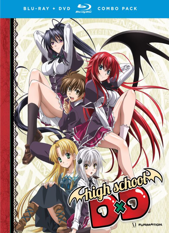 High School DxD: The Series [4 Discs] [Alternate Cover] [Blu-ray/DVD] -  Best Buy
