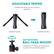 ADJUSTABLE TRIPOD
Foldable legs allow for use in various situations
Tabletop Position → Handheld Position
360° ROTATION BALL HEAD MOUNT
Includes a 1/4" thread for mounting on top and a 90° portrait tilt position