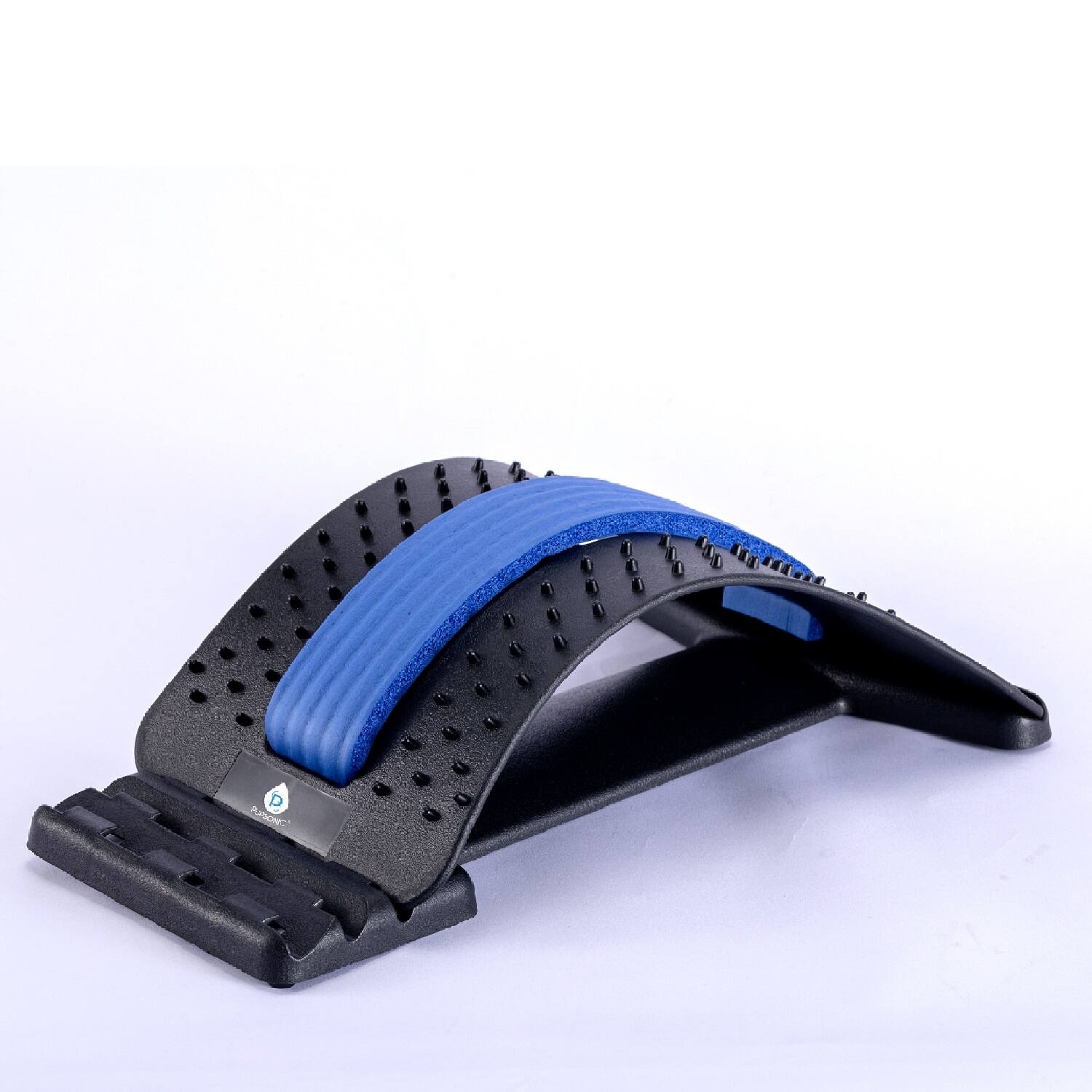 Left. Pursonic - Back Stretching Device - Black.