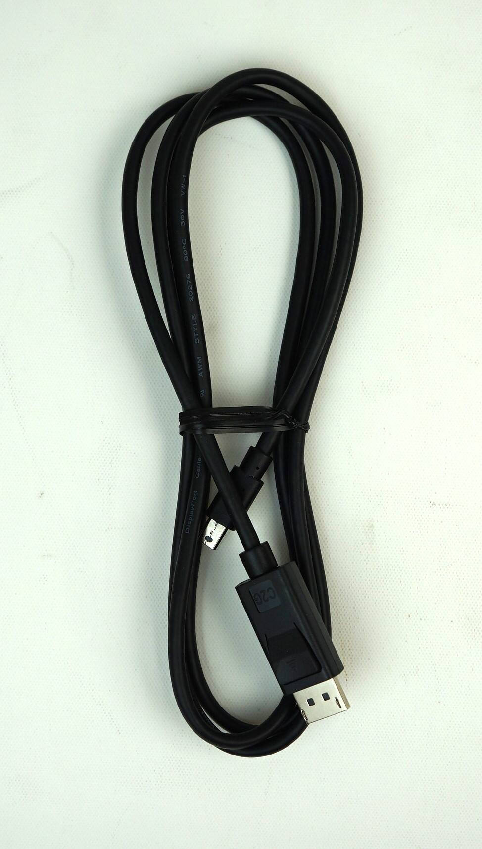 VW-1 30V 809C 20276 STYLE AWM 2 Cable DisplayPort C2G