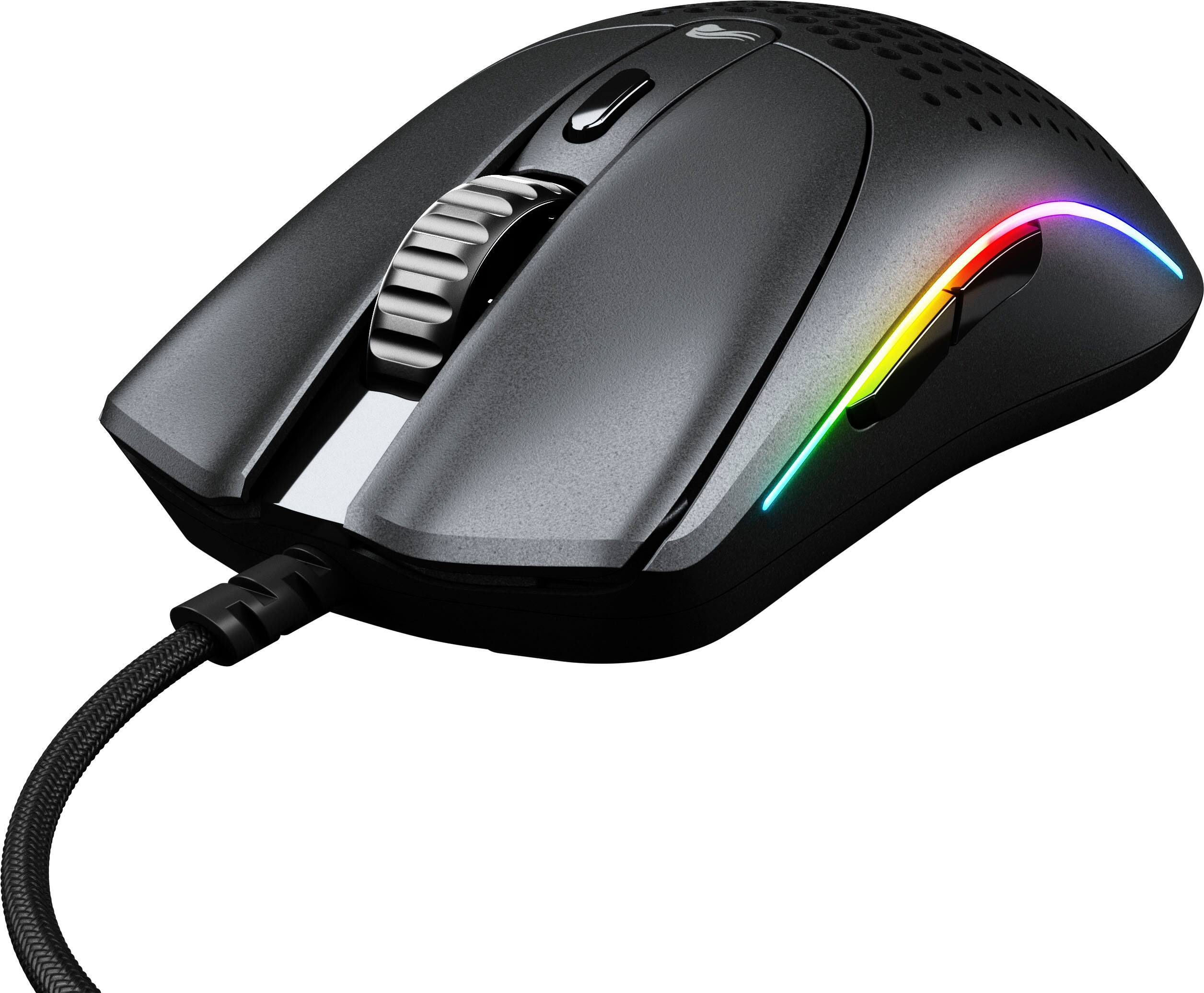 Angle. Glorious - O 2 Mini Wired Optical Gaming Mouse - Matte Black.