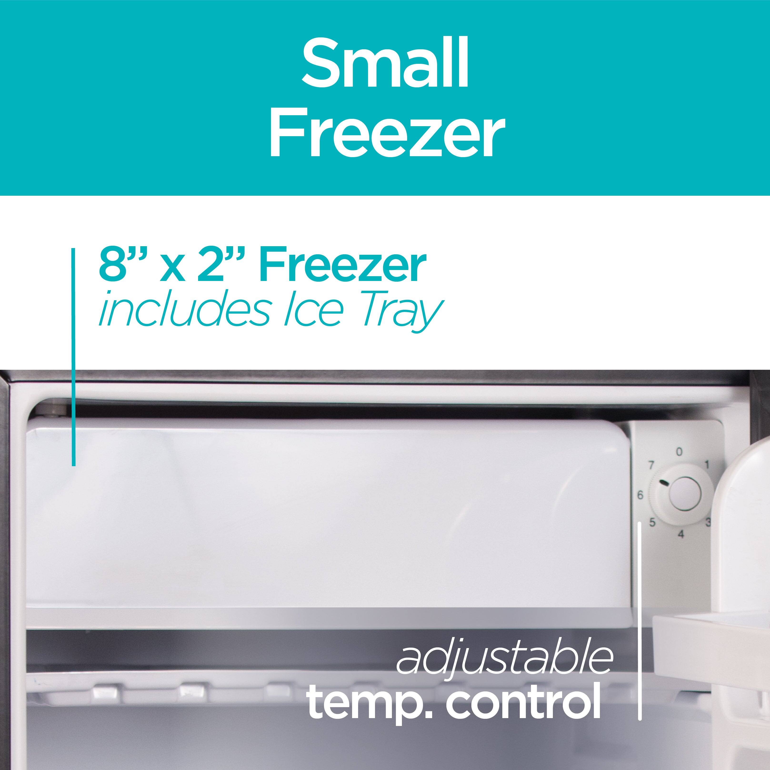 Small Freezer
8" X 2" Freezer includes Ice Tray
adjustable temp. control