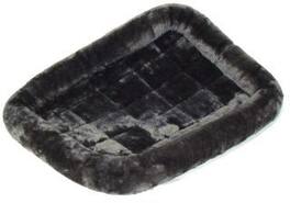 Midwest - Quiet Time Sheepskin Bed - Gray