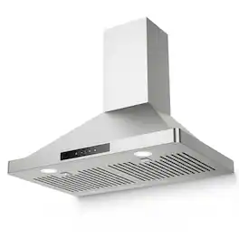 Breezary - 30 inches - Recirculating - Under cabinet Range Hood - Stainless Steel