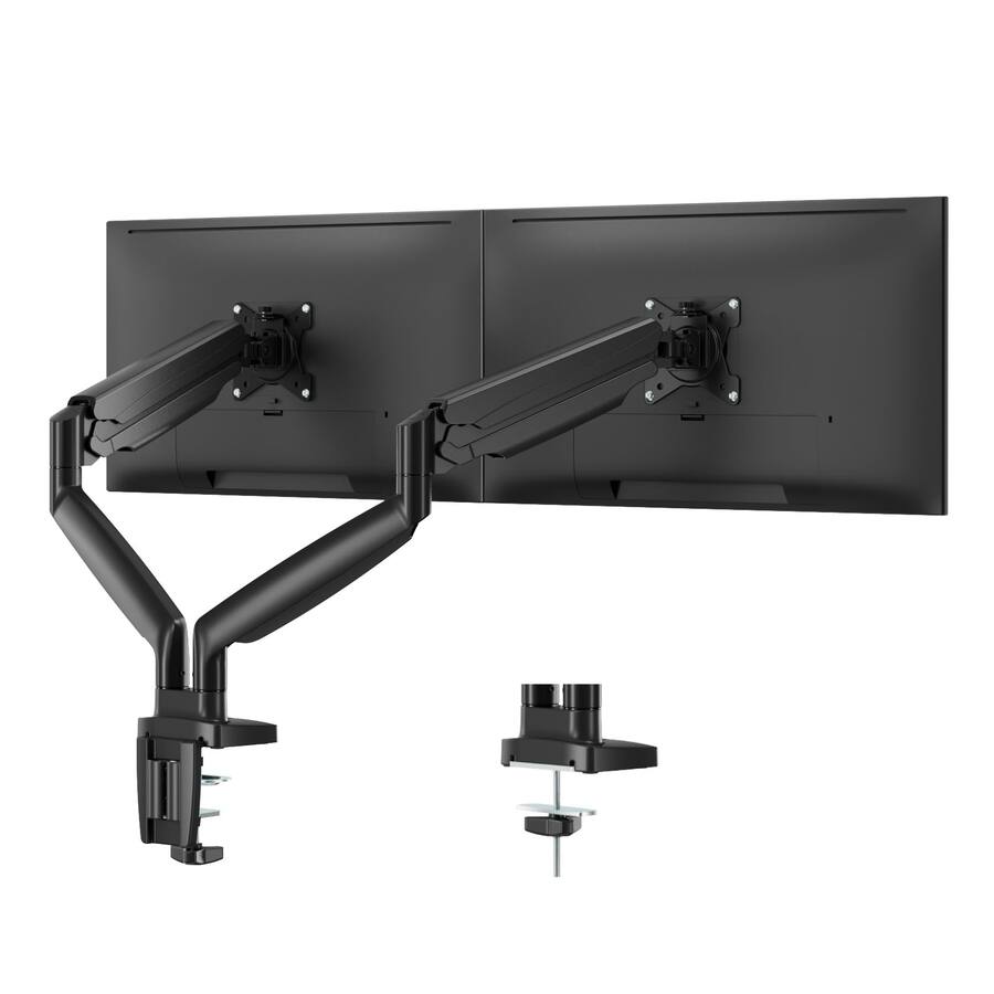 Base Assembly For Monitor Cedar Assembly Dual Ultrawide Monitor Mount For Computer Screens 2 Arm ...