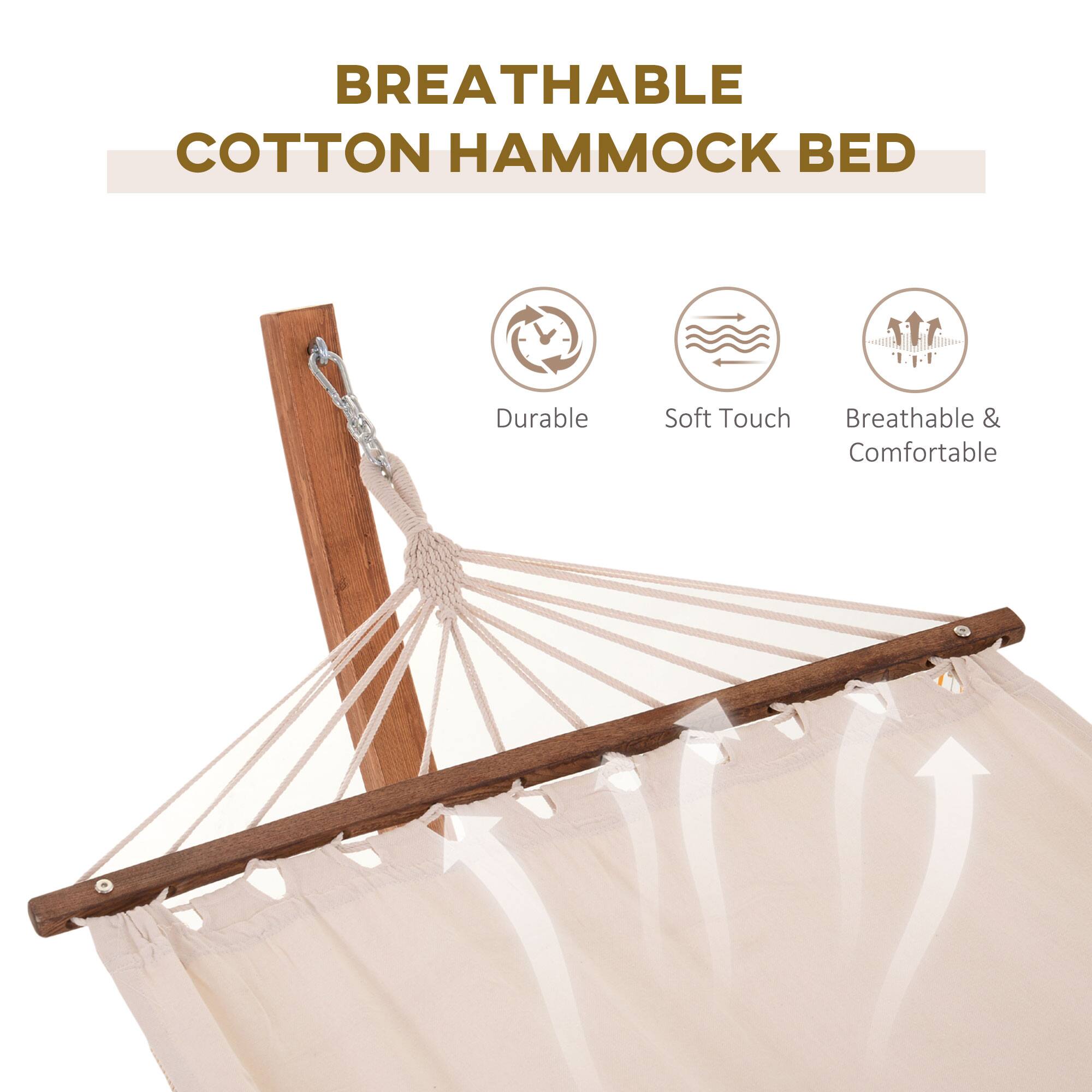 BREATHABLE COTTON HAMMOCK BED

1.1-T
Durable
Soft Touch
Breathable & Comfortable